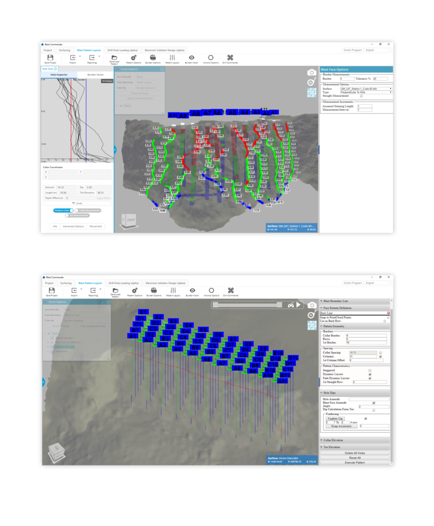 3d dRILL HOLES